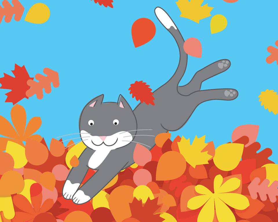 From "Fun in the Leaves," a new story available for download now from our Teachers Pay Teacher store!
